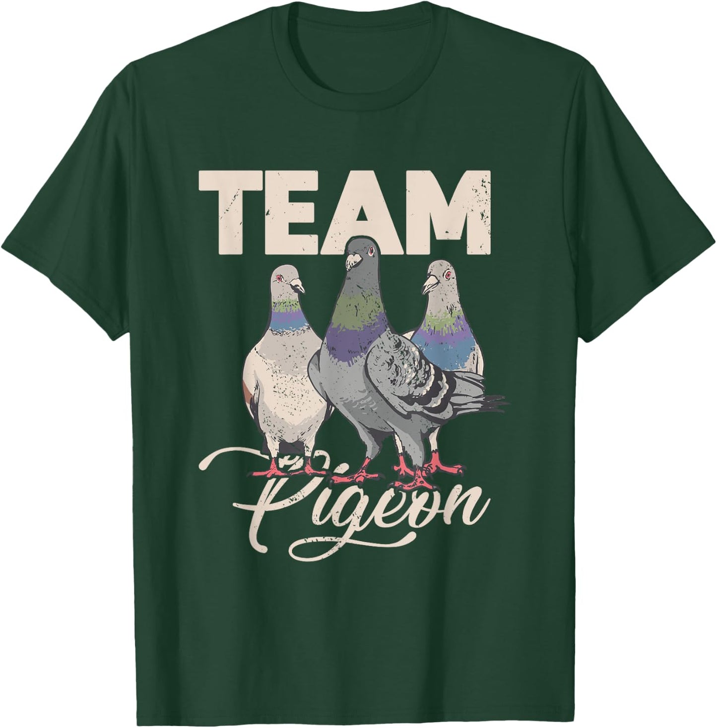 Team Pigeon T-Shirt - T-Shirt | Forest