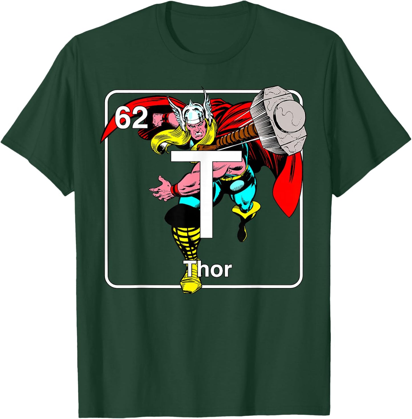 Marvel Avengers Thor Element T-Shirt - T-Shirt | Forest