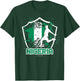 Soccer Football Nigeria Nigerian World National Game Gift T-Shirt - T-Shirt | Forest
