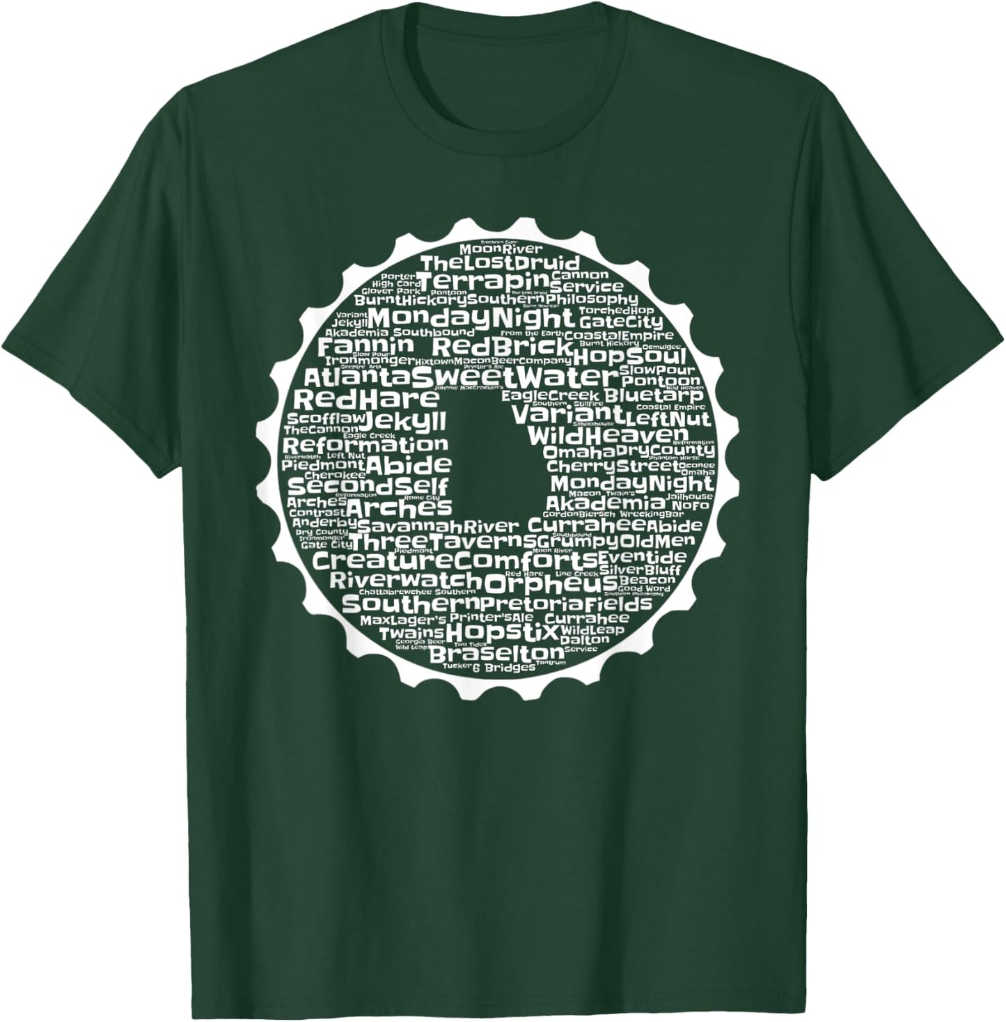 Drink Local Georgia Breweries T-Shirt - T-Shirt | Forest