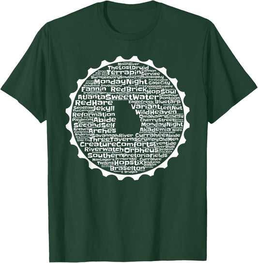 Drink Local Georgia Breweries T-Shirt - T-Shirt | Forest
