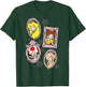 Super Mario Bros Toad & The Princesses Framed Portraits T-Shirt - T-Shirt | Forest