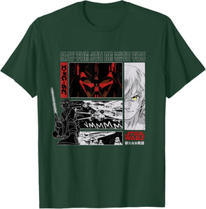 Star Wars May the 4th Be With You Luke Vader Japanese Manga T-Shirt - T-Shirt | Forest