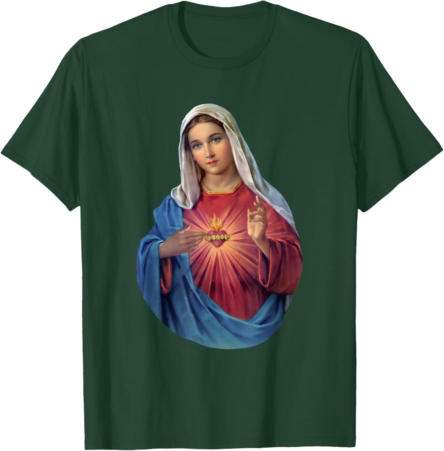 Immaculate Heart of Mary T-Shirt - T-Shirt | Forest