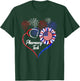 Patriotic Pharmacy Tech Sunflower 4th Of July American Flag Men T-Shirt - T-Shirt | Forest