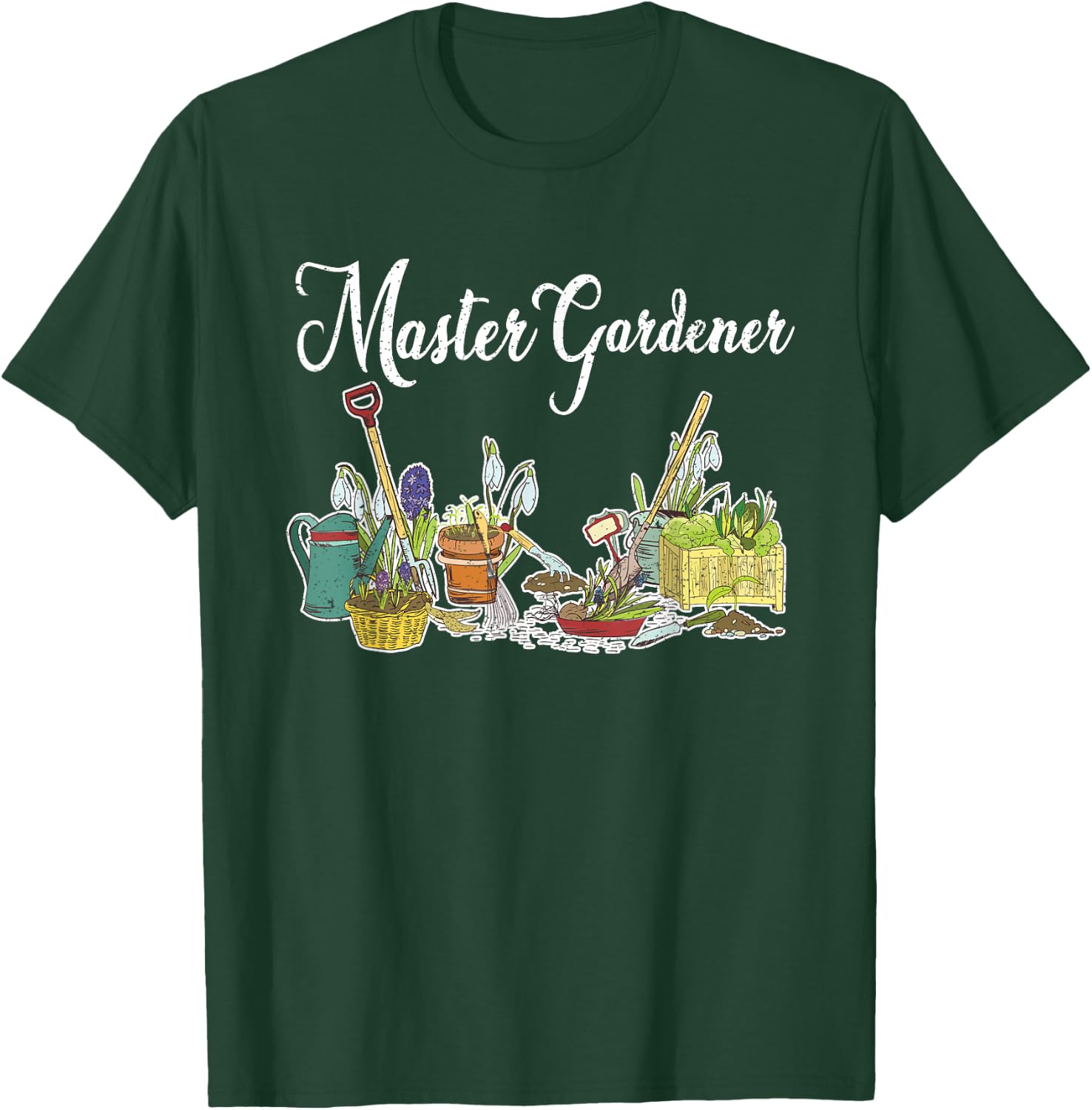 Master Gardener Plants Garden Gift Gardening T-Shirt - T-Shirt | Forest