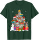Funny Egyptian Mau Christmas Tree Pet Cat Lover Gift T-Shirt - T-Shirt | Forest