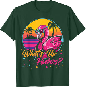 Whats Up Flockers T-Shirt - T-Shirt | Forest