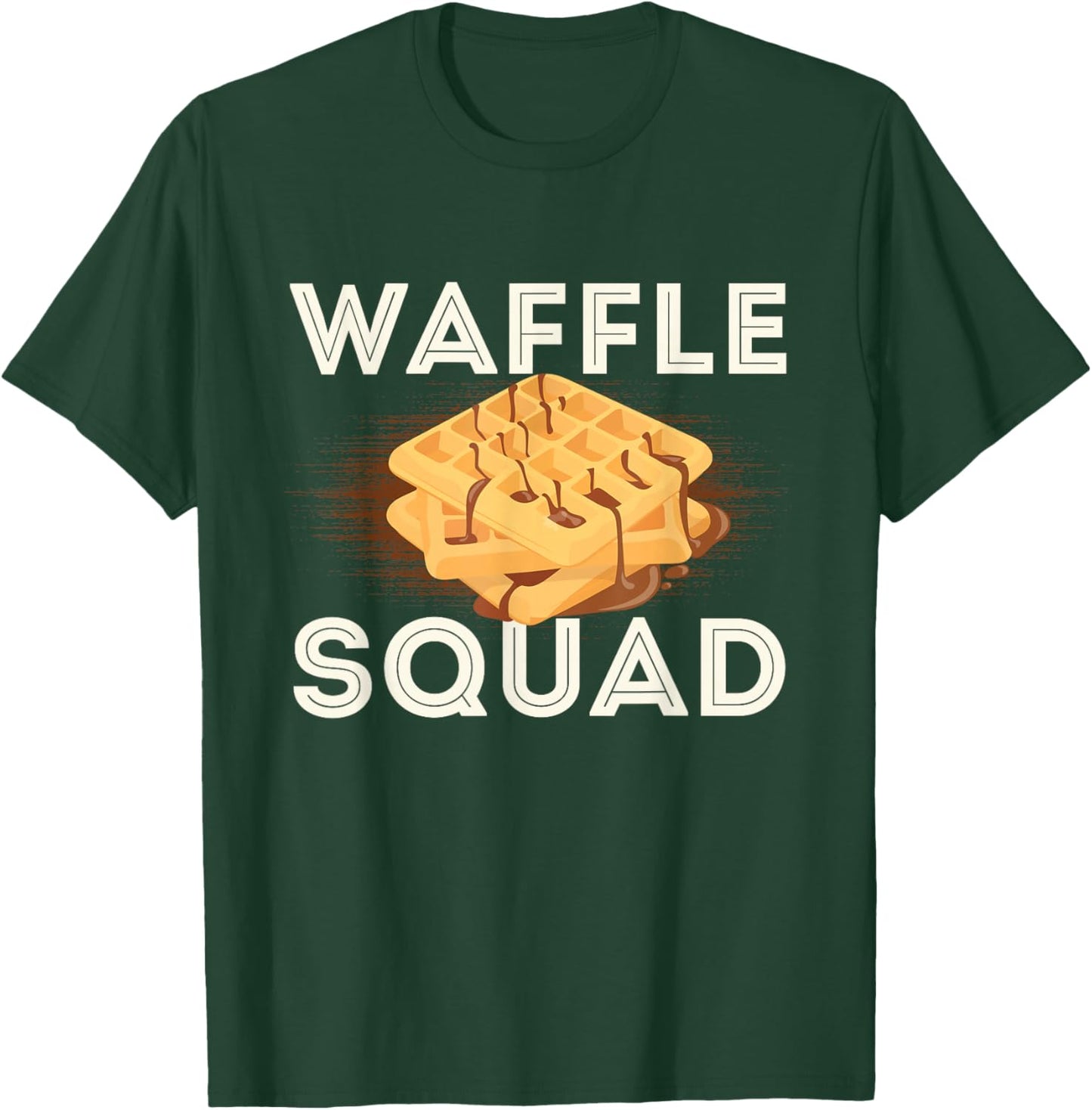 Waffle Squad - Waffle Lover Breakfast T-Shirt - T-Shirt | Forest