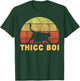 Thicc Boi Chonk Meme Fat Boy Cat Owner T-Shirt - T-Shirt | Forest