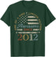 Awesome Since 2012 One of a Kind US Flag T-Shirt - T-Shirt | Forest