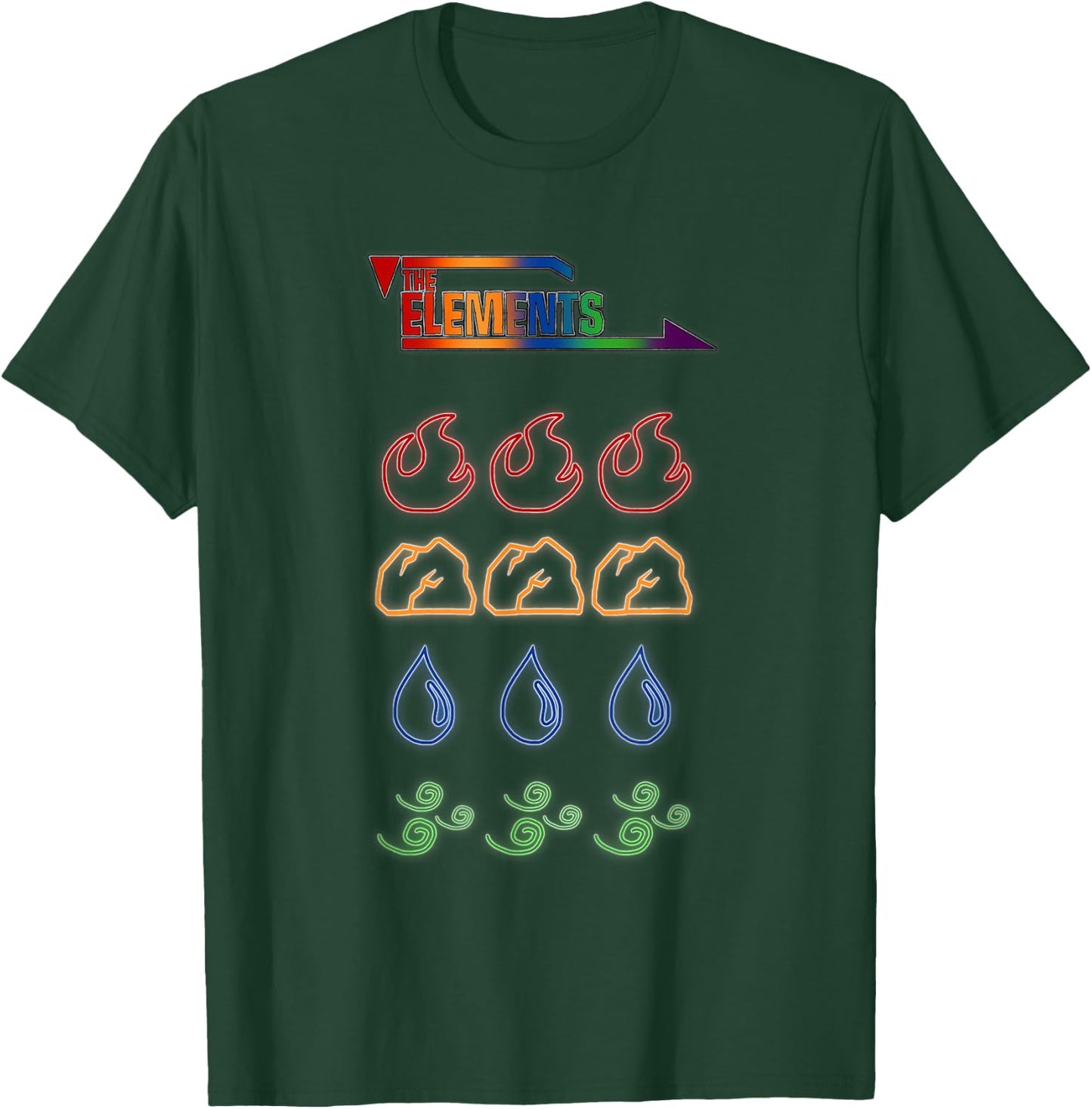 The Elements Graphic T T-Shirt - T-Shirt | Forest