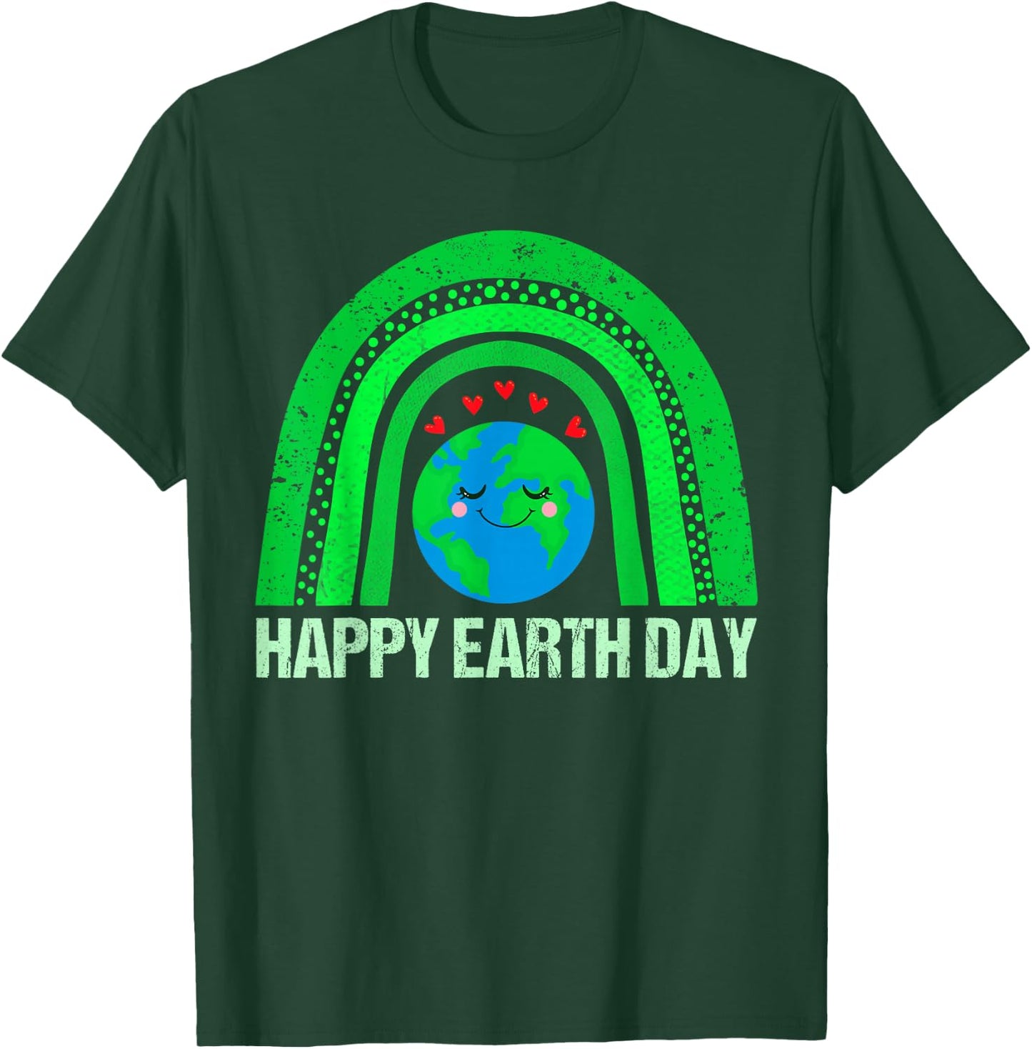 Happy Earth Day 2023 Shirts Cute Earth Lover Kids Toddler T-Shirt - T-Shirt | Forest