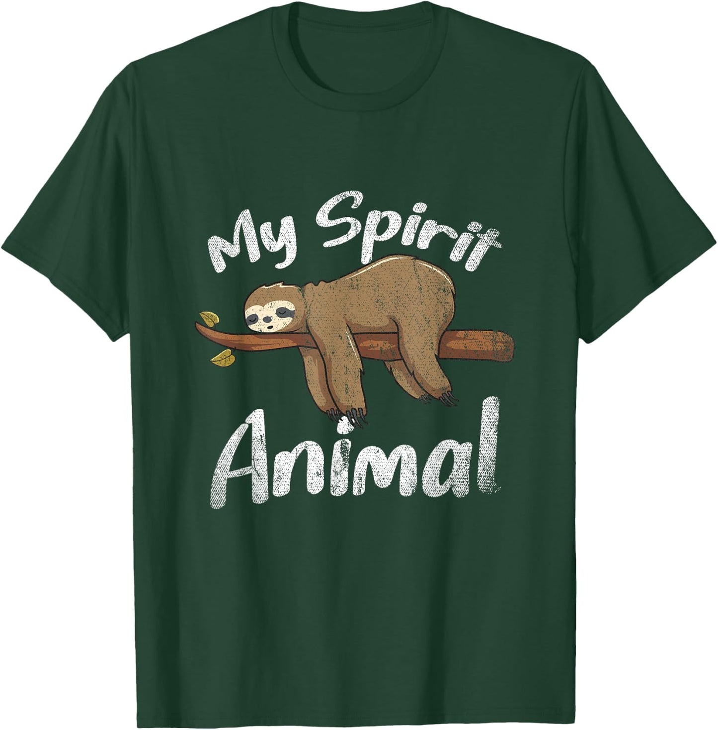 My Spirit Animal Sloth T-Shirt - T-Shirt | Forest