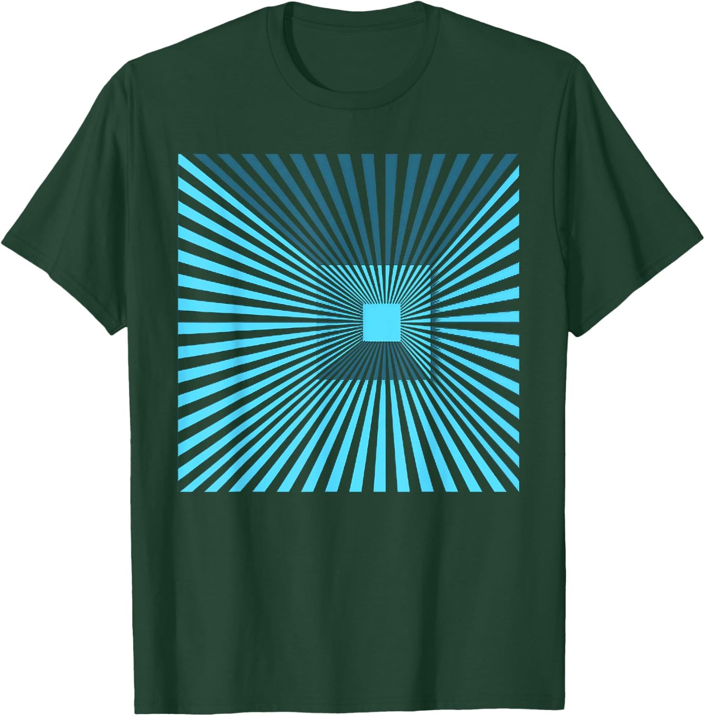 Graphic optical illusion T-Shirt - T-Shirt | Forest