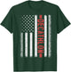 Decathlon American Flag 4th of July Cool Player Novelty Men T-Shirt - T-Shirt | Forest