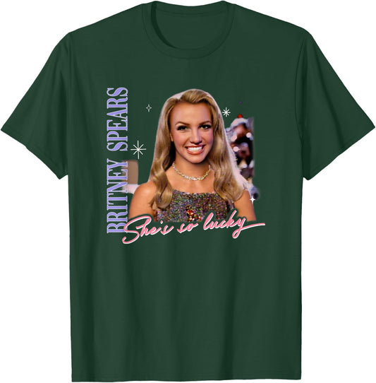 Britney Spears - She's So Lucky T-Shirt - T-Shirt | Forest