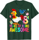 8 Years Old Chicken 8th Birthday Girl Chicken Party T-Shirt - T-Shirt | Forest