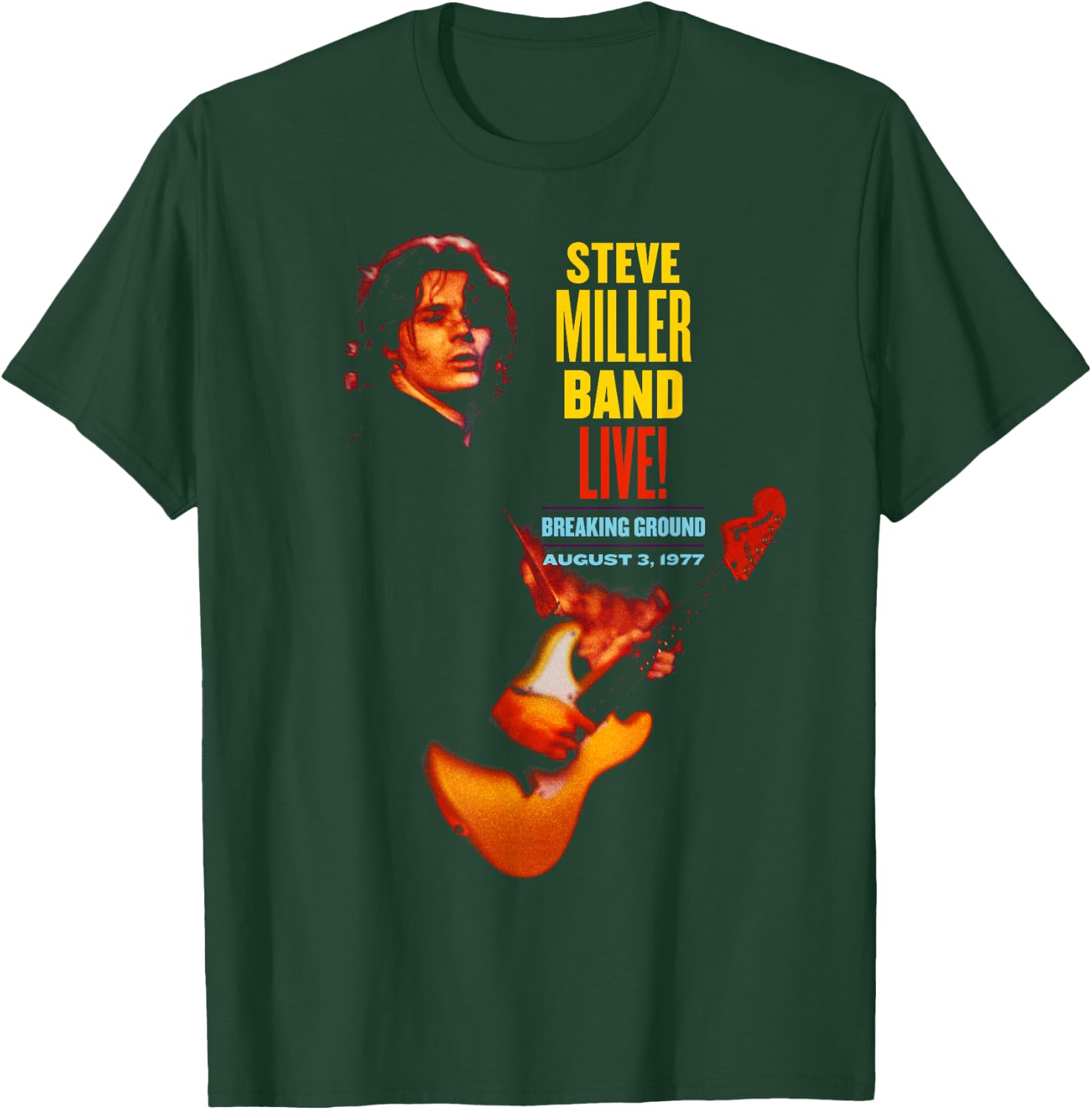 Steve Miller Band - Breaking Ground Live T-Shirt - T-Shirt | Forest