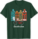 Europische Niederlndische Amsterdam Geschenke Amsterdam Netherlands Cultural Heritage Europe Travel Bicycle T-Shirt - T-Shirt | Forest