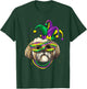 Shih Tzu Dog Lover Cute Mardi Gras Carnival Jester T-Shirt - T-Shirt | Forest