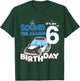 Sound The Alarm It's My 6th Birthday 6 Years Old Policeman T-Shirt - T-Shirt | Forest