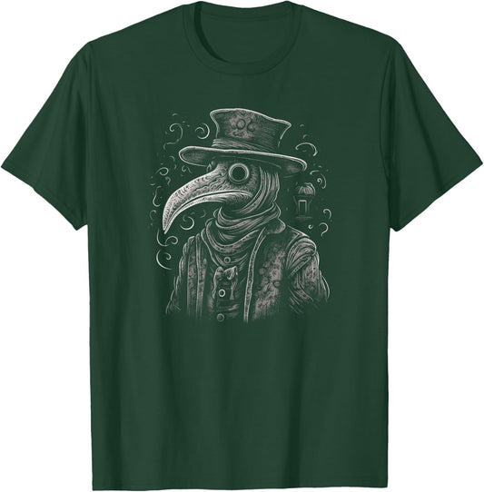 Funny Plague Doctor cool Grunge Style leeches medical T-Shirt - T-Shirt | Forest