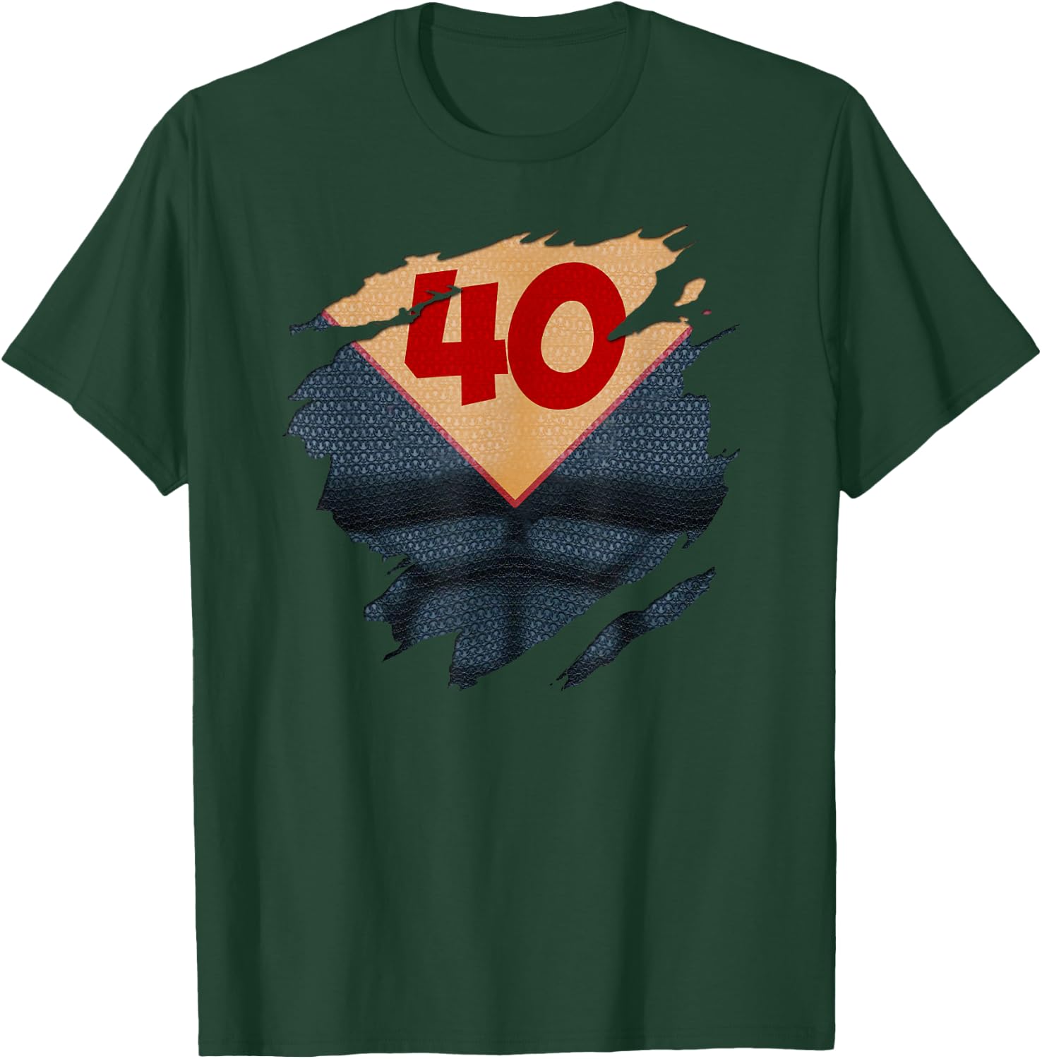 40th Birthday Comic Book Superhero Born In 1985 T-Shirt - T-Shirt | Forest