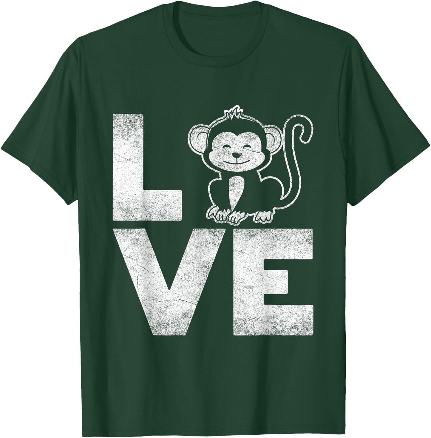 Love Monkey T-Shirt - T-Shirt | Forest