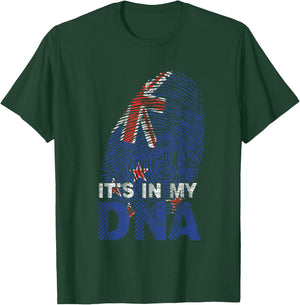New Zealand Flag Gift Kiwi New Zealand T-Shirt - T-Shirt | Forest