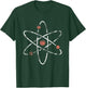 Atom Physicist Nerd Gift Physics T-Shirt - T-Shirt | Forest