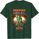 50th Birthday Fishing Shirt Keeping It Reel Since 1970 T-Shirt - T-Shirt | Forest