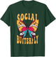 Retro Social Butterfly Bohemian T-Shirt - T-Shirt | Forest