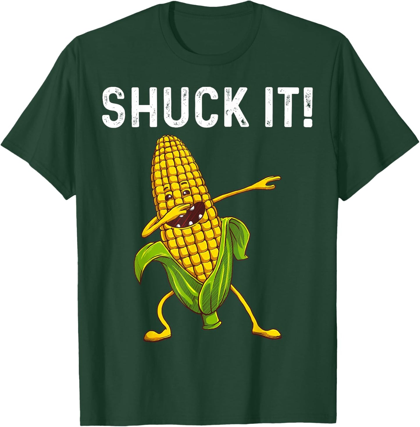 Funny Corn Gift Women Corn On The Cob Costume Farmer T-Shirt - T-Shirt | Forest