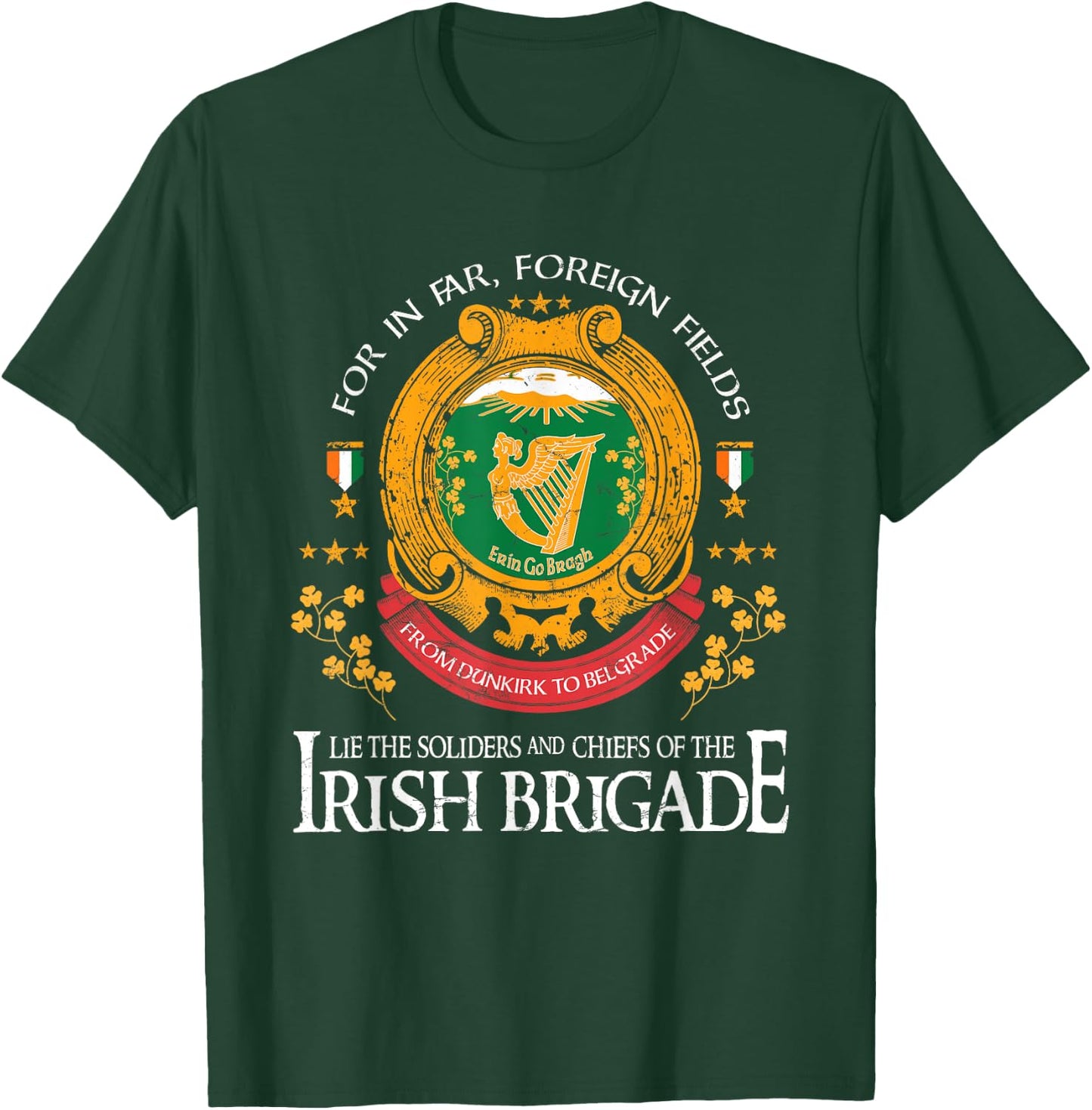 Vintage Irish Brigade T-Shirt - T-Shirt | Forest