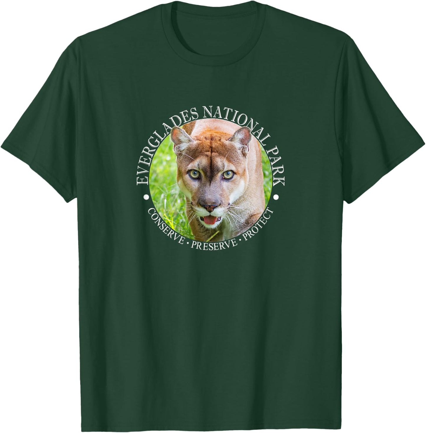 Everglades National Park Tea for Panther Lovers Florida T-Shirt - T-Shirt | Forest