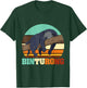 Vintage Binturong Animal Lover Sunset T-Shirt - T-Shirt | Forest