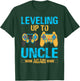 Leveling Up To Uncle Again Gaming Gift Uncle Again T-Shirt - T-Shirt | Forest