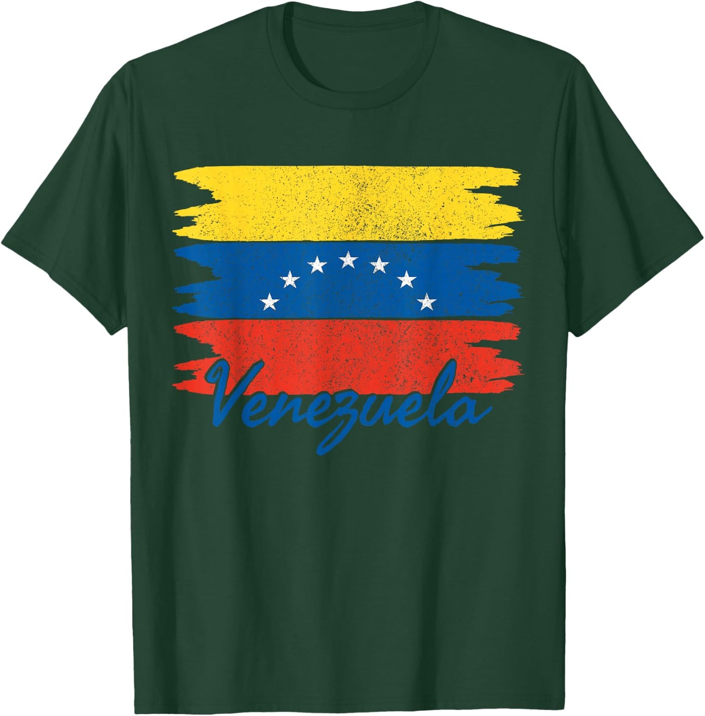 Venezuelan Pride Flag T-Shirt - T-Shirt | Forest