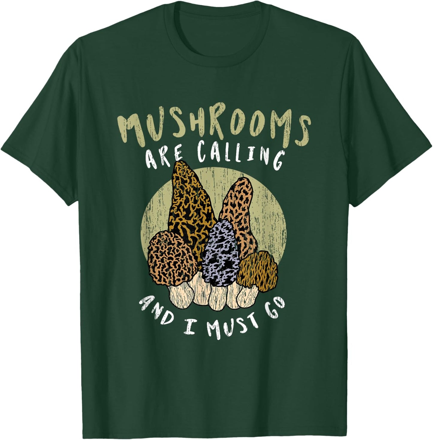 Funny Mushroom Hunting Fungi Mycologist Hiking Club Gifts T-Shirt - T-Shirt | Forest