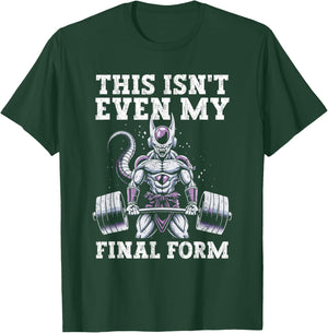 This Isn't Even My Final Form Gym Weightlifting Grunge T-Shirt - T-Shirt | Forest