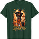 Good Witch Cute Girl African American Witch Funny Halloween T-Shirt - T-Shirt | Forest