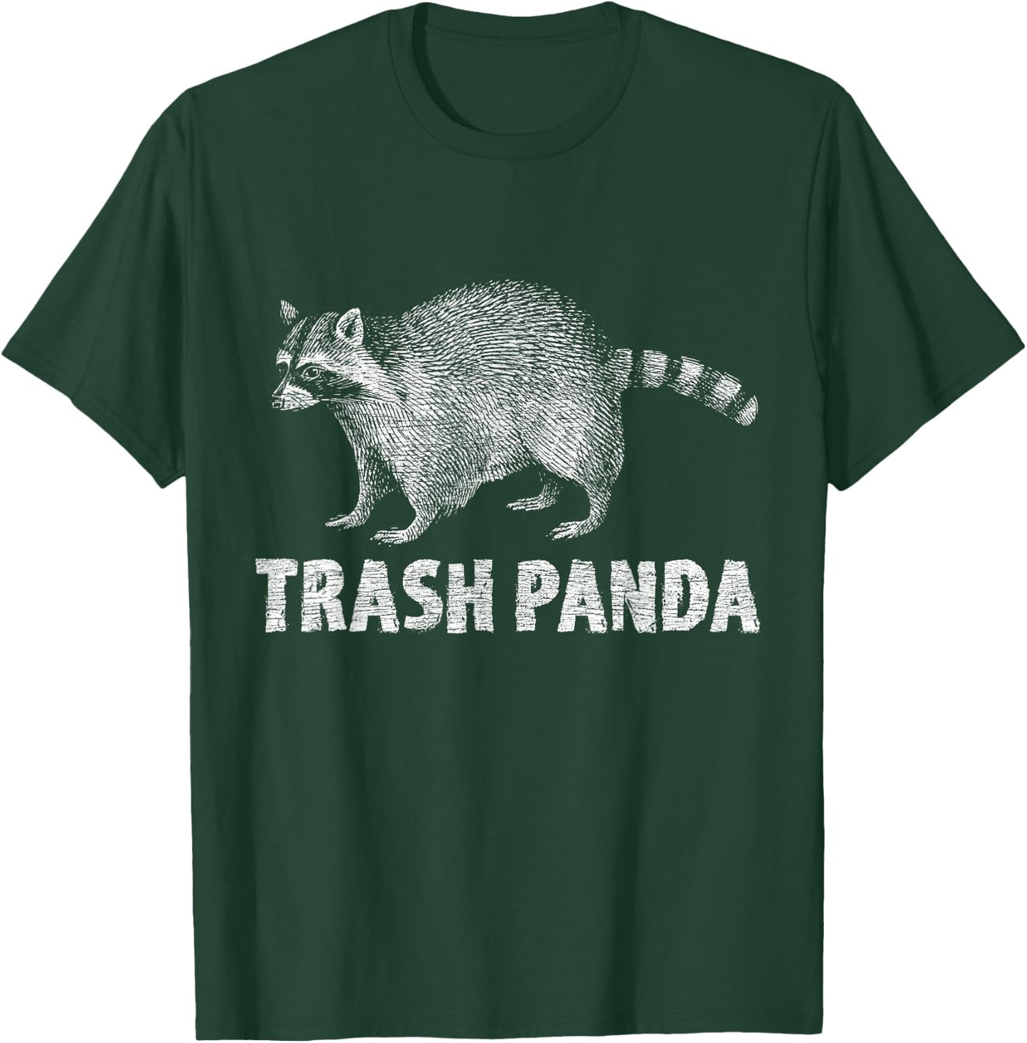 Trash Panda Racoon T-Shirt - T-Shirt | Forest