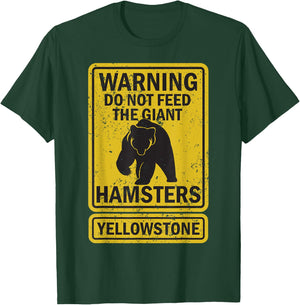 Funny Yellowstone National Park Grizzly Brown Bear Souvenir T-Shirt - T-Shirt | Forest
