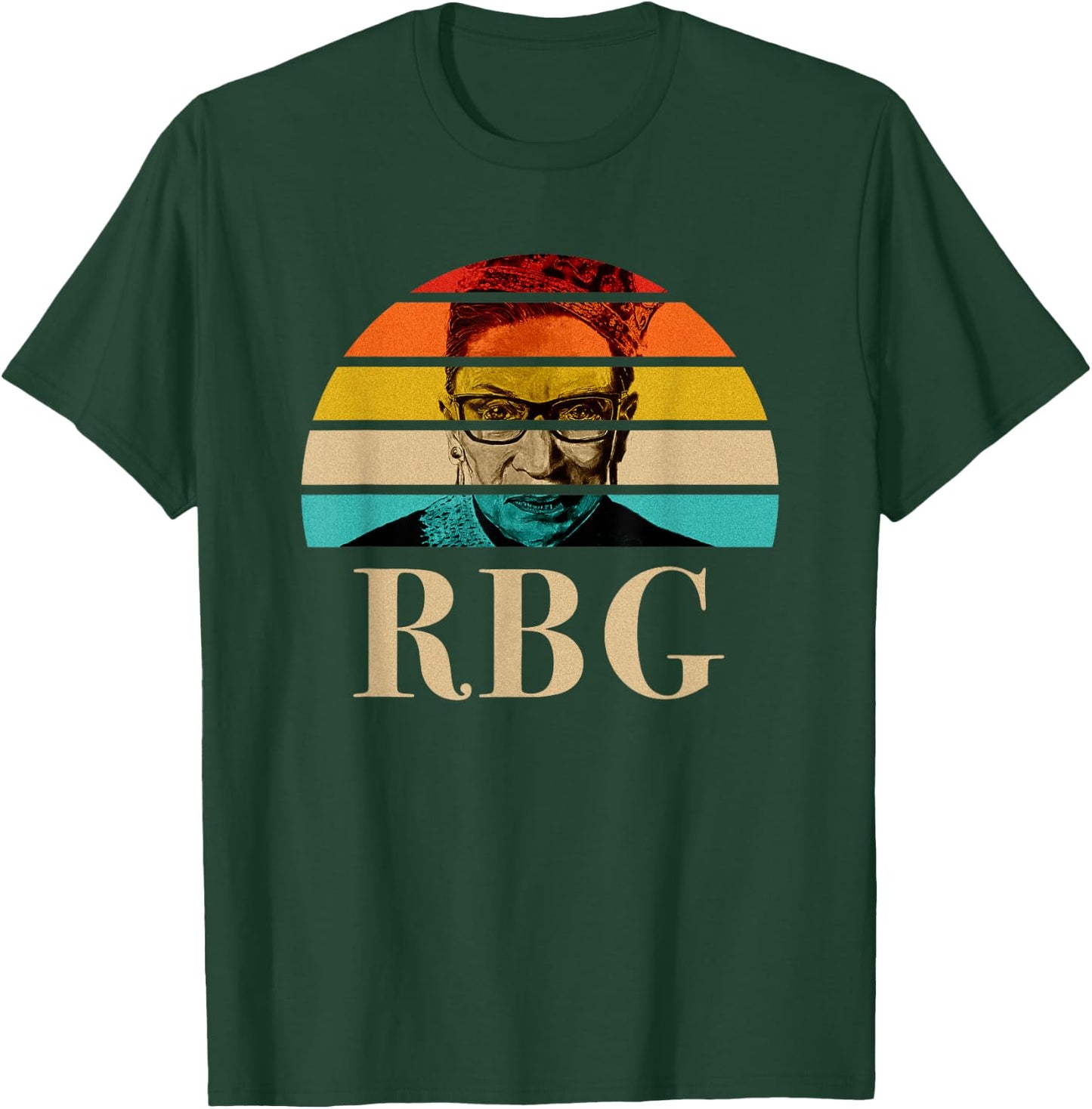 Notorious RBG Ruth Bader Ginsburg Gift T-Shirt - T-Shirt | Forest
