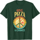 Cool Peace Give Pizza A Chance Pizza Lovers gift T-Shirt - T-Shirt | Forest