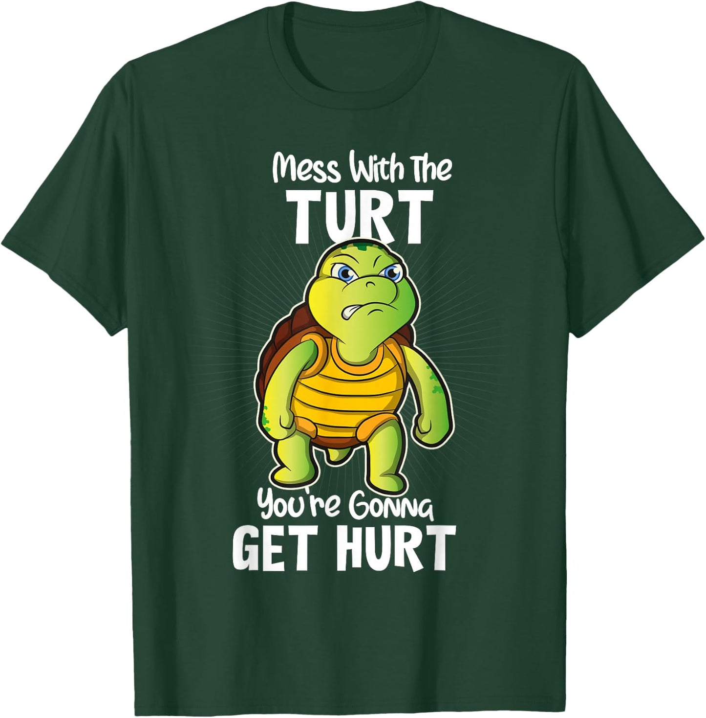 Turtle Shirt Gift Women & Kids Fun Tortoise Turtles T-Shirt - T-Shirt | Forest