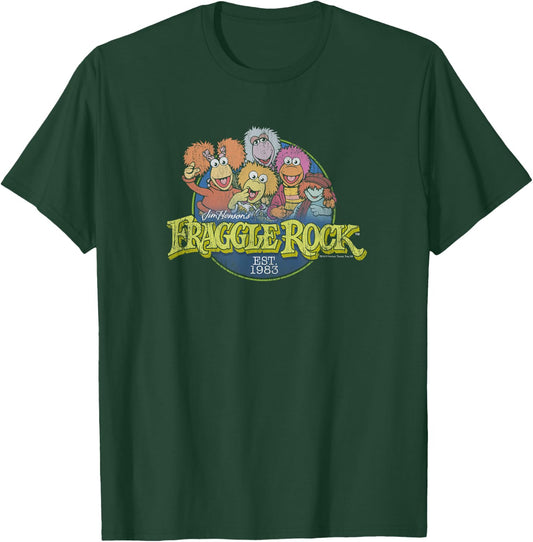 Fraggle Rock Circle Logo T-Shirt - T-Shirt | Forest