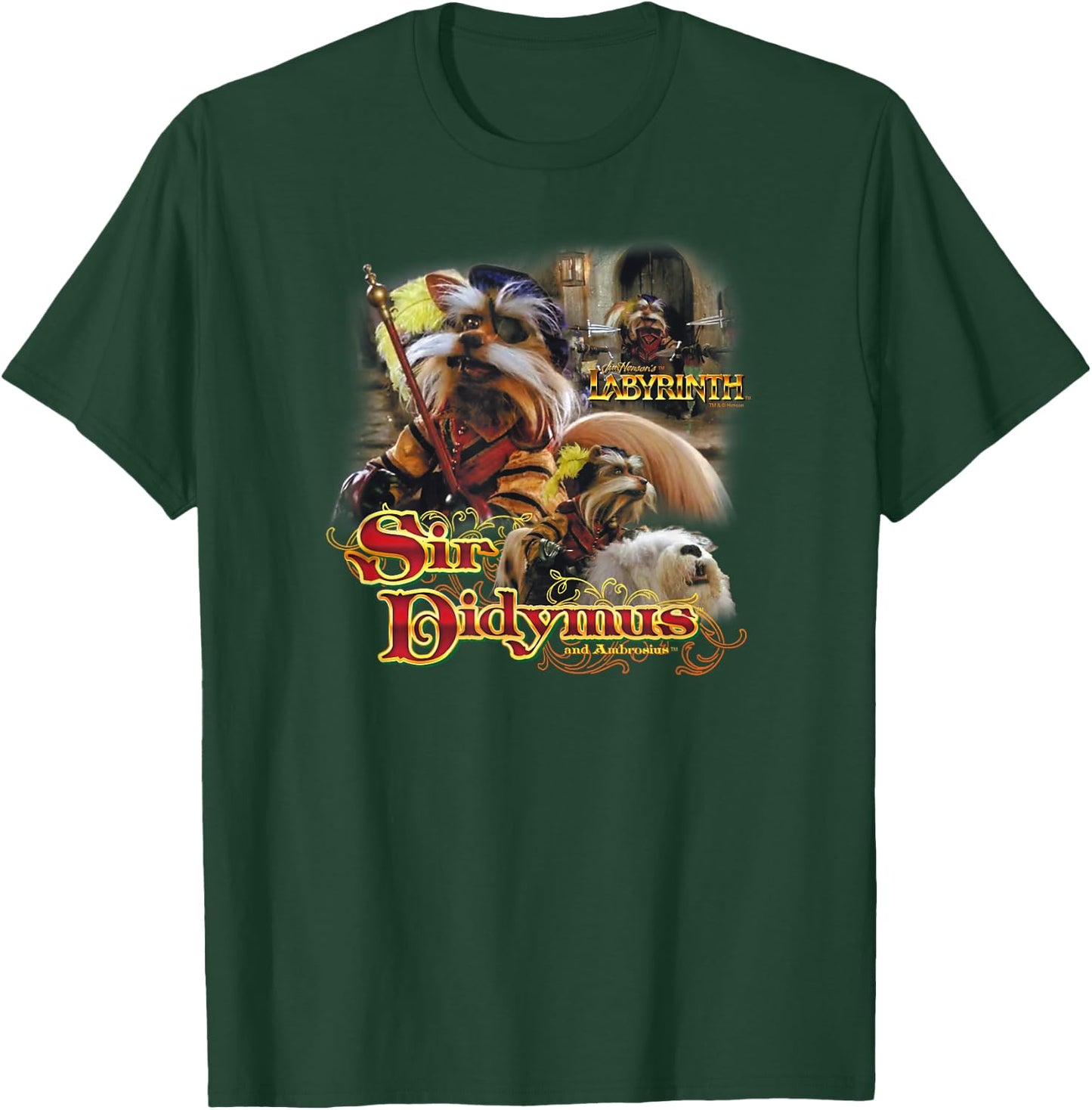 Labyrinth Sir Didymus T-Shirt - T-Shirt | Forest
