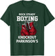 Vintage Boxing Gloves Rock Steadys Boxing Knockout Parkinson T-Shirt - T-Shirt | Forest